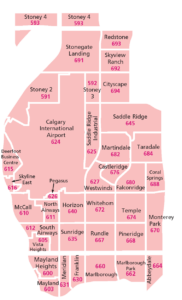 Calgary NE Community Map